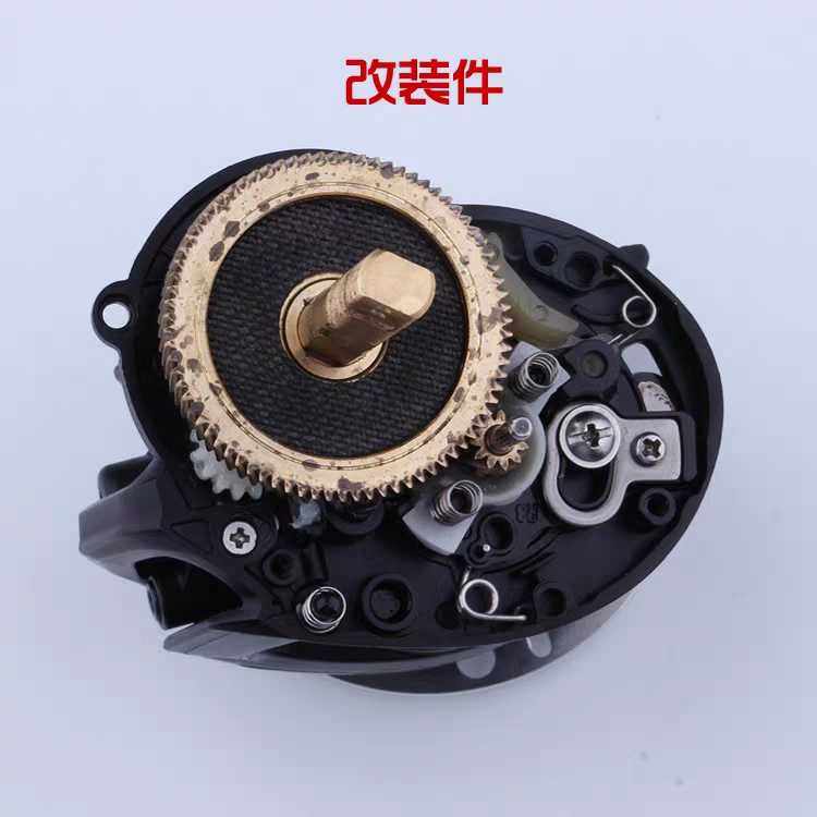 Modified Abu MAX3 water drop wheel drum wheel dcB3P3 black and red size spider dragon imported fishing wheel carbon brake pads