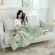 Man Rui flannel chăn nhỏ chăn trẻ em hoạt hình thảm san hô chăn lông cừu tây tạng