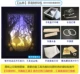 Ánh sáng và bóng giấy khắc đèn Sáng tạo hộp đèn vẽ mô hình ánh sáng ban đêm DIY handmade công cụ vật liệu gói để gửi quà tặng