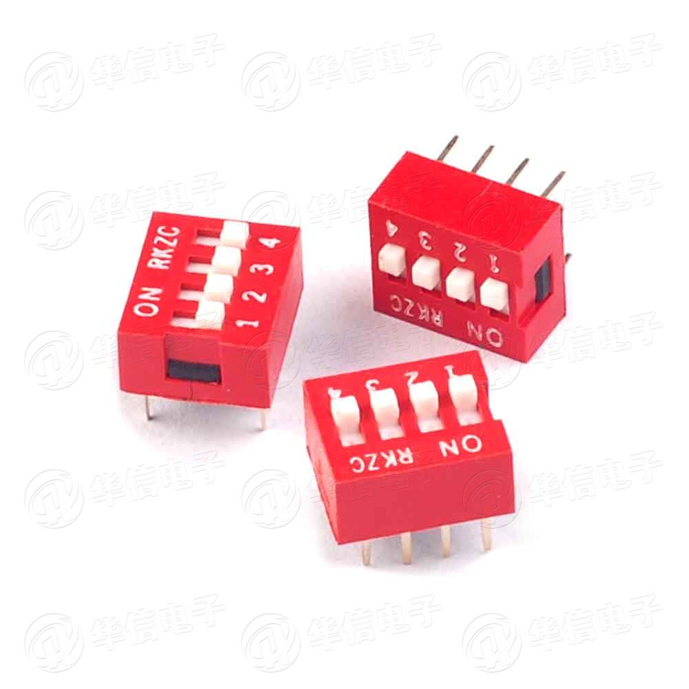 4p 4p dial code switch 4 bits toggle switch