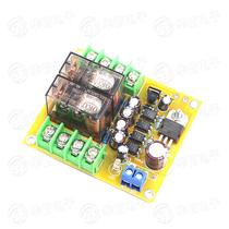 Dual-channel speaker amplifier horn protection board dual 16A silver contact relay photoelectric isolation power-off protector