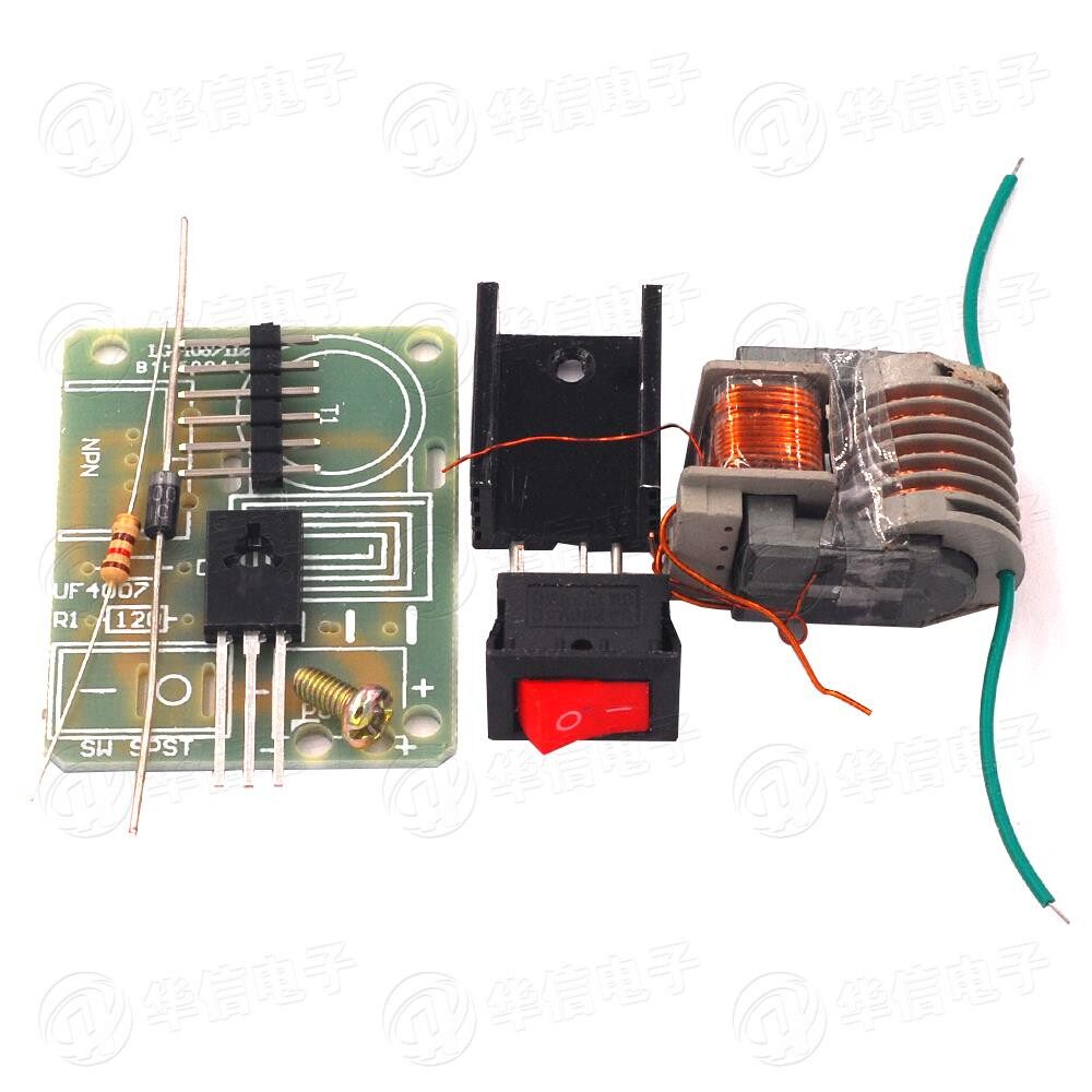 Inverter Boost High Pressure Generator High Pressure Coil Ignitor Coil Module 15KV High Frequency High Pressure Transformer-Taobao