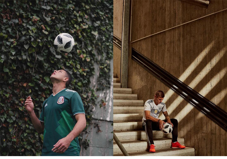 Adidas adidas 2018 Nga World Cup bóng đá bóng 5 bóng người lớn FIFA chứng nhận chính thức giá tất bóng đá
