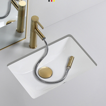 Extremely narrow wide undercounter basin balcony basin small size square embedded ceramic wash basin mini 14 inches 12 inches