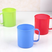 Factory direct home brushing Cup toothbrush cup toothbrush cup washing plastic cup simple cylinder cup with handle gargle Cup