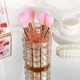 European crystal makeup brush storage tube dormitory artifact comb storage rack brush eyebrow pencil bucket cosmetics storage box