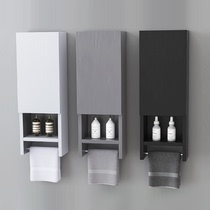 Stainless steel bathroom side cabinet simple bathroom toilet side cabinet small apartment mini toilet storage cabinet wall-mounted