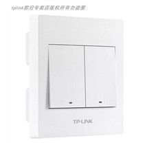 Кнопки Smart tp-link无线面板开关插座智能家居wifi定时开关手机app远程控制管理86型嵌入墙壁式家用灯具风扇免除重新布线