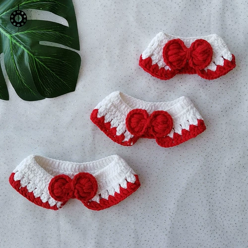 Шарф ручной работы, трикотажный чокер, плетеный аксессуар