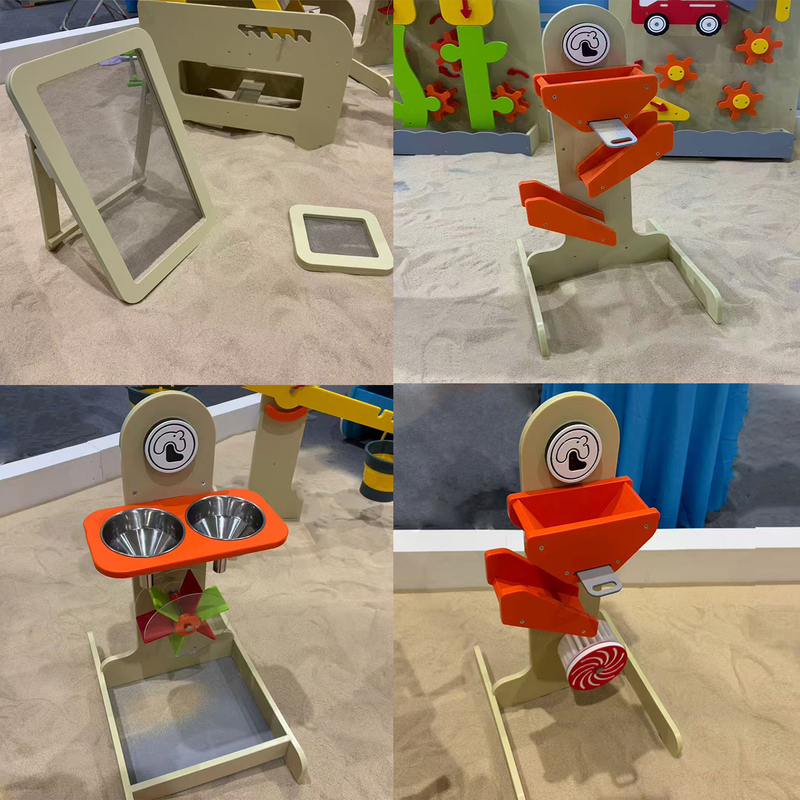 Kindergarten Outdoor Sand and Water Pool Toys Anti-Corrosion Pe Board Children's Sand Sifting Net Digging Transport Machine Hourglass Game Set Kindergarten Outdoor Sand and Water Pool Toys Anti-Corrosion Pe Board Children's Sand Sifting Net Digging Transport Machine Hourglass Game Set