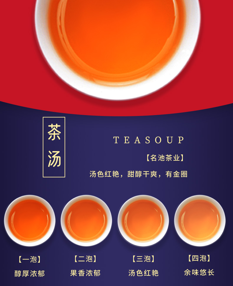 名池 正山小种红茶 2020新茶 125g罐装 图11