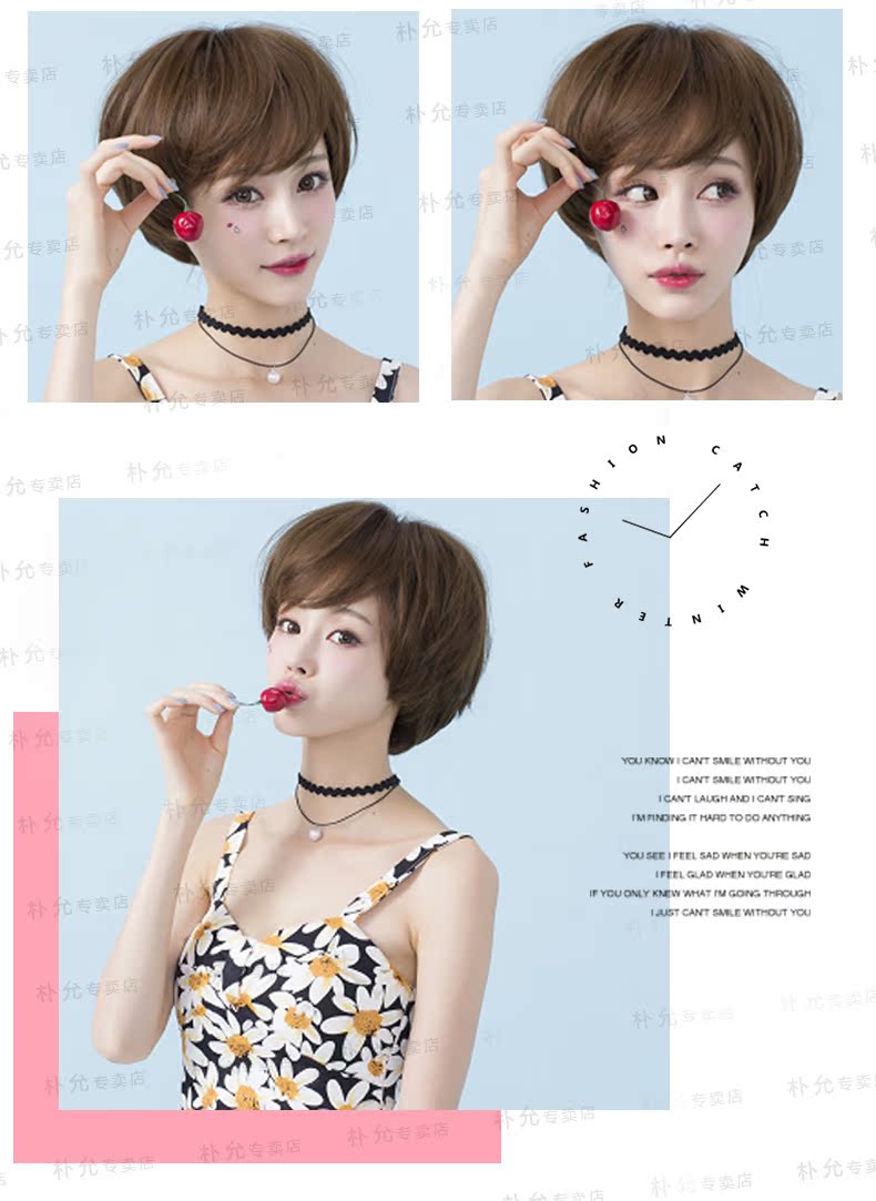 Perruque      cheveux raides Court - Ref 2609299 Image 11