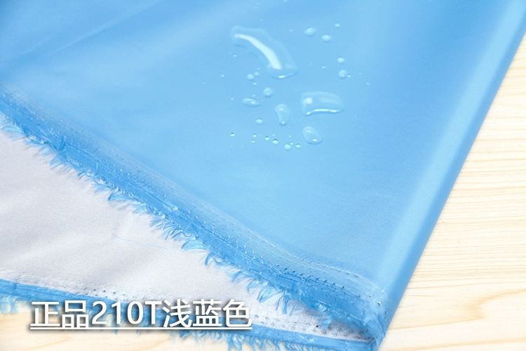 Không thấm nước mặt trời vải rèm cửa màu 210T mạ bạc màn rèm vải ô shower curtain sinh bạt vải che xe - Vải vải tự làm vải tweet