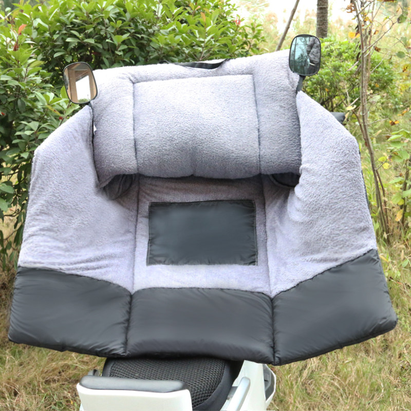 Electric vehicle wind shield is winter velvet thickened small electric vehicle electric bicycle wind shield winter cold waterproof