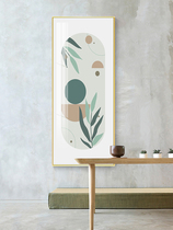 Morandi porch decorative painting vertical entry aisle background wall hanging painting living room corridor stairway wall mural