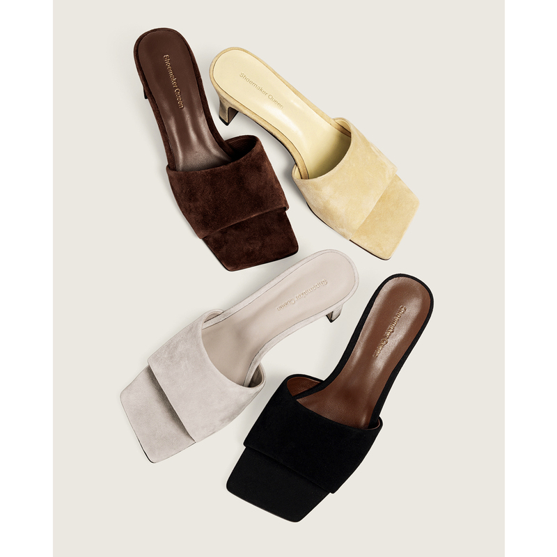 【Shoemaker Queen × Fashionable and Lazy】Minimalist Versatile Open-Toe Square-Toe High-Heeled Sandals for Women for Outdoor Wear 【Shoemaker Queen × Fashionable and Lazy】Minimalist Versatile Open-Toe Square-Toe High-Heeled Sandals for Women for Outdoor Wear