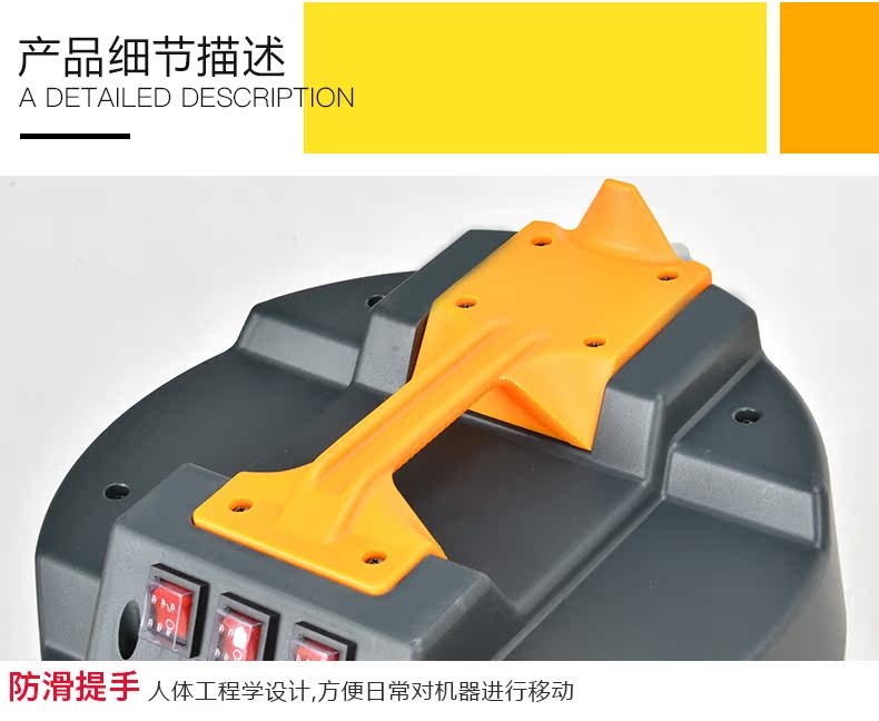 máy lau nhà thông minh xiaomi Jiamei BF585-3 Máy hút bụi gia đình Jieba mạnh mẽ rửa xe công suất cao xưởng công nghiệp thương mại xưởng 3000W - Máy hút bụi máy hút bụi ryobi