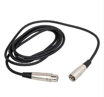 Microphone double Carnon line male and female line connection line