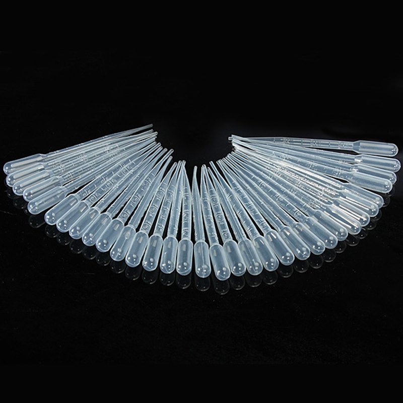 With scale disposable plastic straw pastedropper 0 2ml 2ml 1ml 1ml 3ml dropper