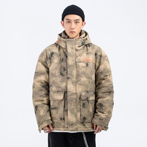 Trend ins tooling jacket mens loose large size casual jacket winter tide brand spring and autumn all-match top clothes