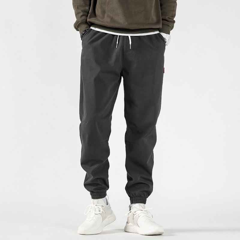 Leggings men's autumn winter plus plus plus thick slacks leggings legging loose sweatpants 2021 new workwear pants