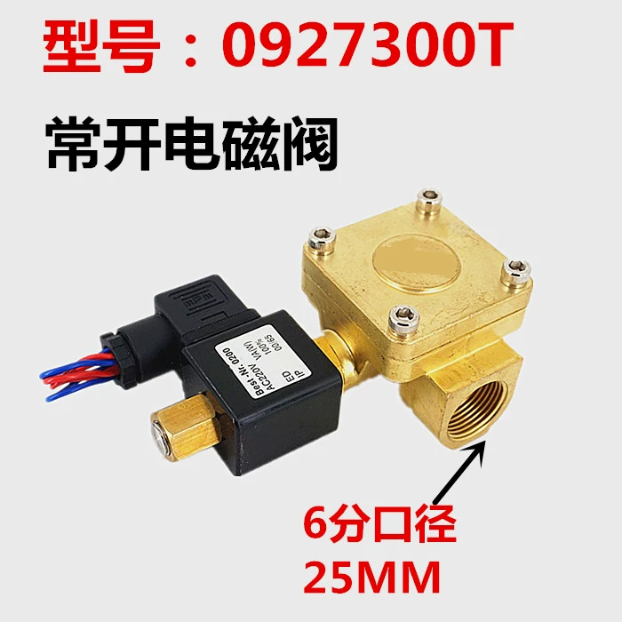 van 4 2 khí nén Van điện từ mở thường 0927200T Van nước 4 điểm 6 điểm Van khí 1 inch áp suất cao 1.6MPA có thể lắp tùy ý 24v van đóng mở khí nén van solenoid airtac