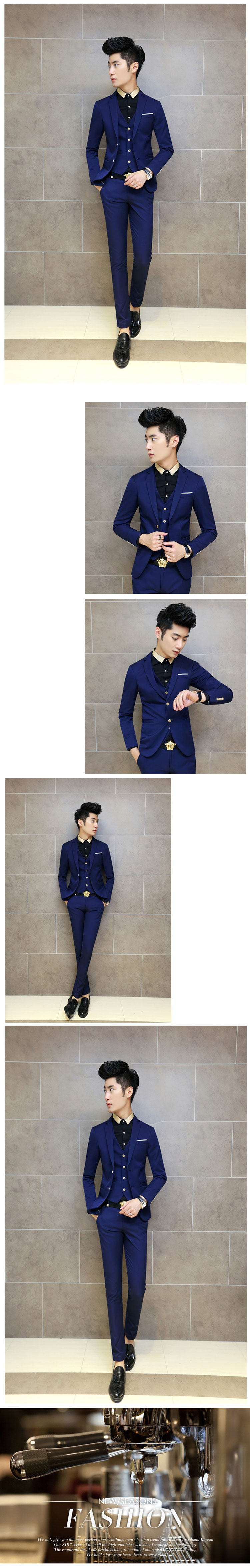 Costume homme en polyester pour automne - Ref 1561600 Image 14