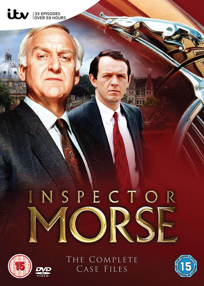 British Mystery Drama DVD: Inspector Morse All 1-12 Seasons Inspector Moss 1-12 Episodes Chinese english 17 discs