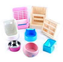 CARNO Carnot Cat Head anti-urinary anti-fall plastic food basin eating equipment rabbit ChinChin Guinea Pig Bowl