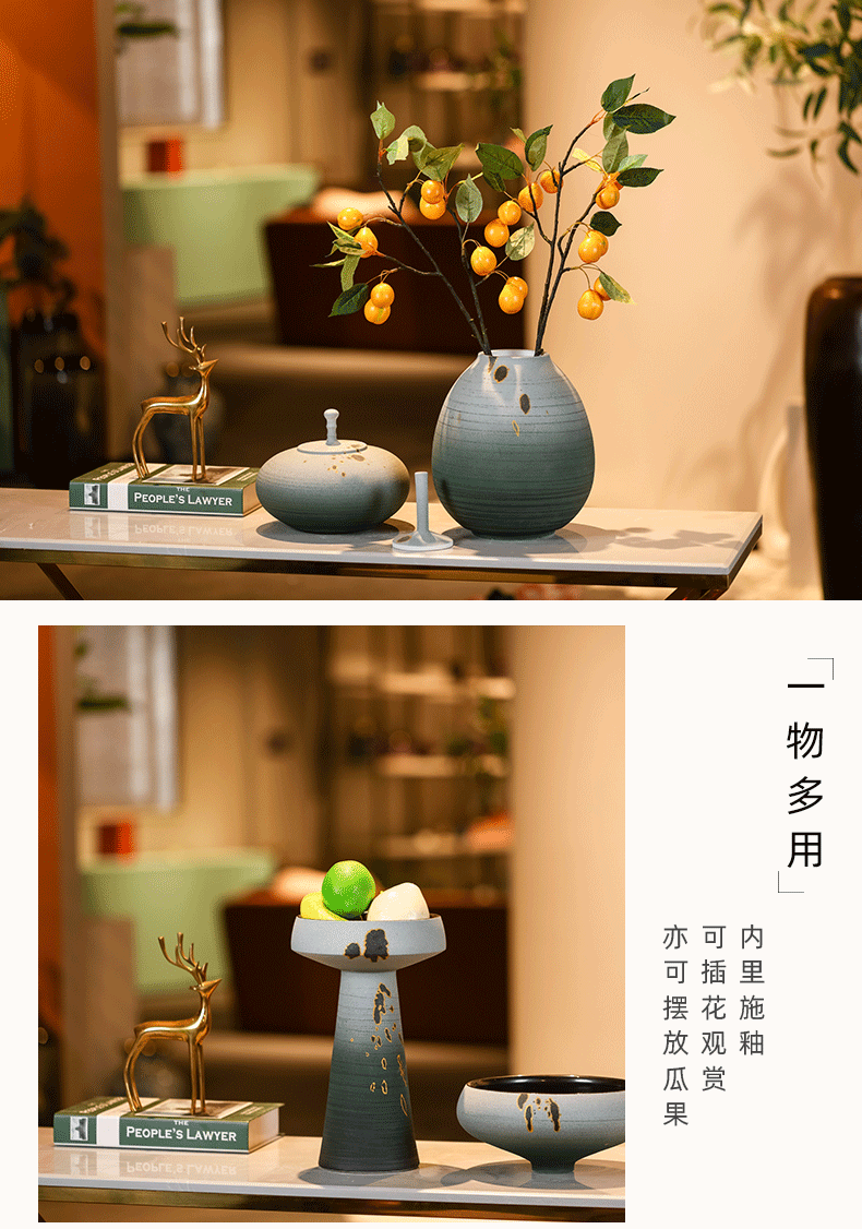 Caddy fixings furnishing articles creative living room floor vase desktop exchanger with the ceramics basin compote ashtray soft outfit art act the role ofing is tasted