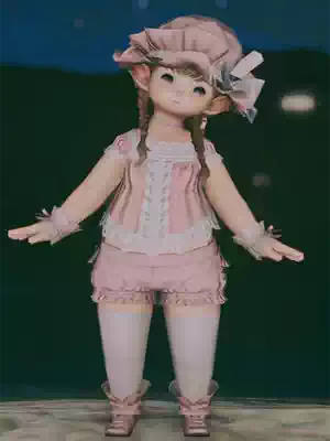 ff14 最终幻想 染料 染剂 无瑕白 柔彩粉 ff14染料 衣服染色 颜色