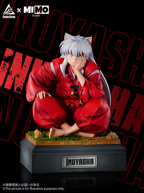 [in Stock] Demon Slayer Collaboration Mimo Studio Inuyasha Gk Figure Display Toy Trendy Toy