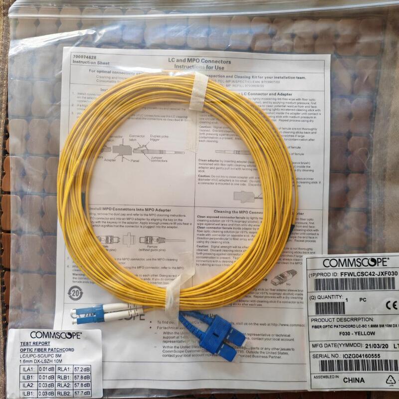 Negotiable Price for Commscope Lc-Lc Fiber Optic Patch Cord, Model Ffwlcsc42-Jxf030 Negotiable Price for Commscope Lc-Lc Fiber Optic Patch Cord, Model Ffwlcsc42-Jxf030