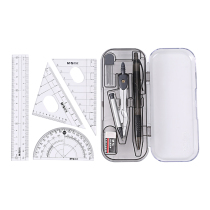 Chenguang Stationery Compass Stationery Set Compass Ruler Set Plotter ACS90807