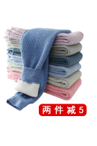 Childrens thermal pants Boys cotton warm pants Girls baby three layers of wool pants wear cotton pants thickened single autumn pants