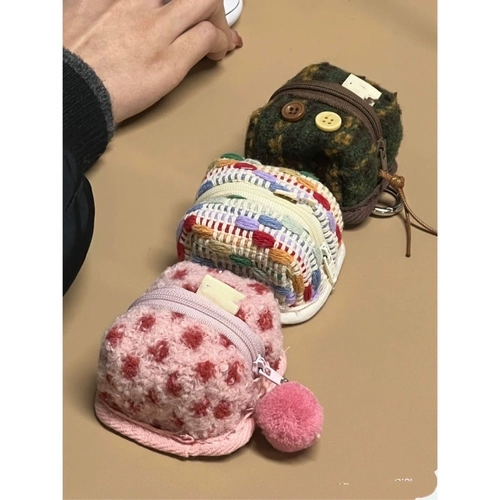 Оригинальная клубника, наушники, сумка для техники, кошелек, сумка-органайзер