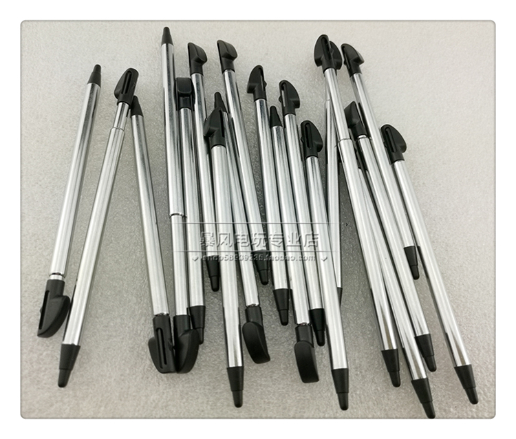 NEW3DSLL new3DS mới lớn ba nhỏ ba bút kim loại kính thiên văn viết tay màn hình cảm ứng bút stylus - DS / 3DS kết hợp miếng dán cường lực 3d