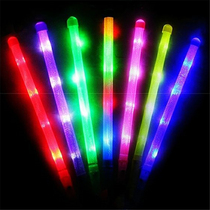 Environmental protection plastic big number electronic frequency conversion sparkling fluorescent stick bar concert Seven colorful handheld should be assisted with withi props