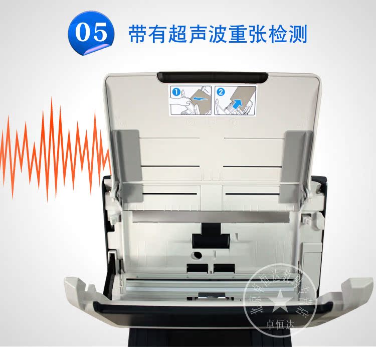 Máy quét laser đơn màu đỏ AH130 màu quét hai mặt tốc độ cao 30 trang / phút nâng cấp AH125 - Máy quét