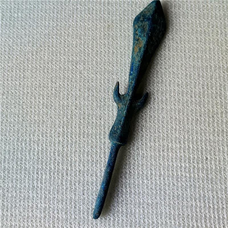 Imitation ancient bronze instrumental craft gift pendulum decoration Spring and autumn Warring country knife fish cloth bridge coin Three holes coins Coins First Cloth Connoisseurus 84953