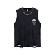ເສື້ອກັນໜາວລະດູຮ້ອນໃໝ່ປີ 2024 ເສື້ອຢືດເສື້ອຢືດຂອງເອີຣົບ ແລະອາເມຣິກາ ripped sweat vest versatile ins fashion brand hip-hop heavy cotton sleeveless shirt