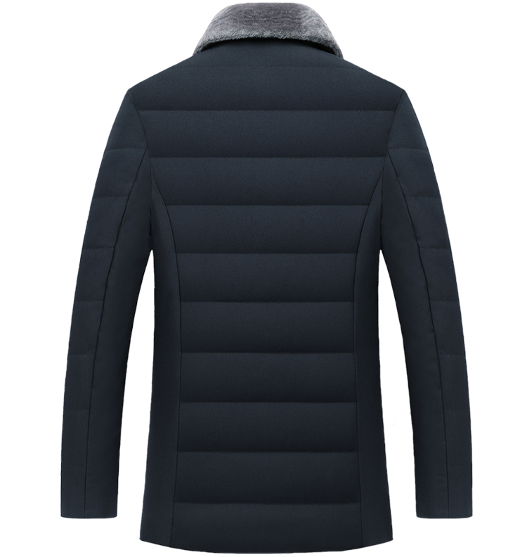 Áo khoác cotton nam 30 - 40 tuổi áo khoác mùa đông xuống và trung niên áo bông nam cha áo khoác cotton dày trung niên 50 áo parka nam