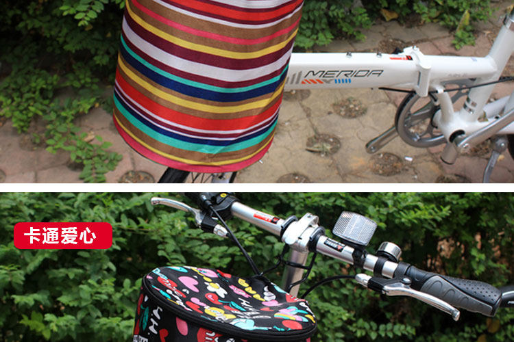 Panier pour vélo en toile - Ref 2256961 Image 46