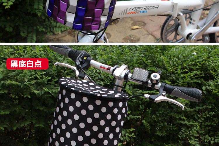 Panier pour vélo en toile - Ref 2256961 Image 42