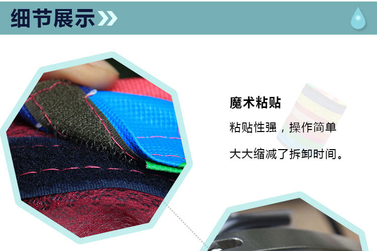 Panier pour vélo en toile - Ref 2256961 Image 32