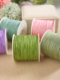 No. 72 Jade Thread DIY 손으로 짠 브레이드 팔찌 재료 0.8mm 보석 실 빨간 로프 펜던트 구슬 스레드
