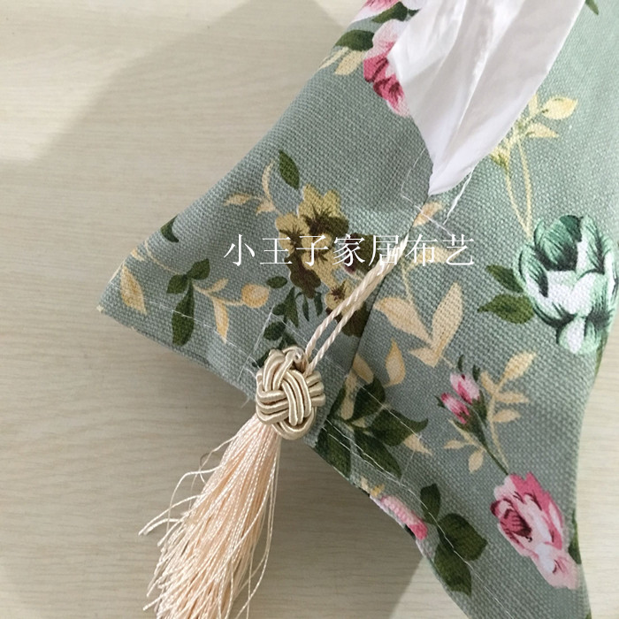 Fields Garden Little Fresh Cloth Art Dining Room Pumping Style Paper Towels Home Paper Towel Jacket Car Pumping Style Paper Towel Cover Customizable