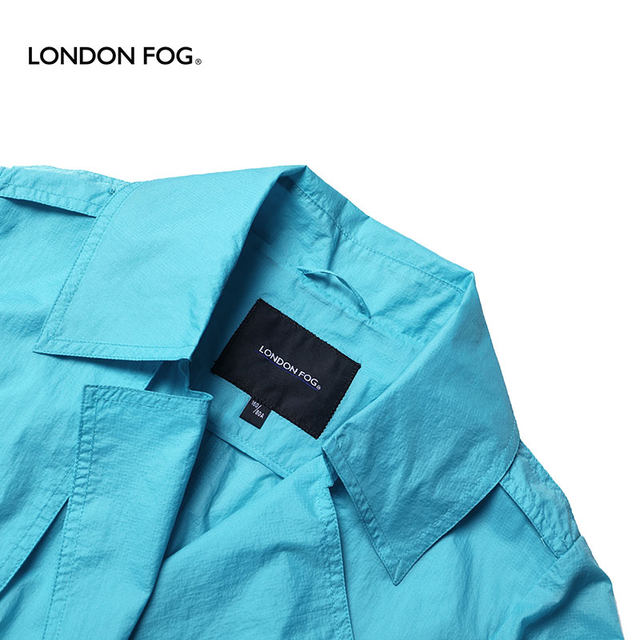 ລອນດອນ Fog ຄົນອັບເດດ: ແມ່ຍິງບາງໆຫຼາຍສີ Trendy Temperament Windbreaker Versatile ດຽວ Jacket Solid ສີງ່າຍດາຍແບບກາງຍາວສໍາລັບແມ່ຍິງ
