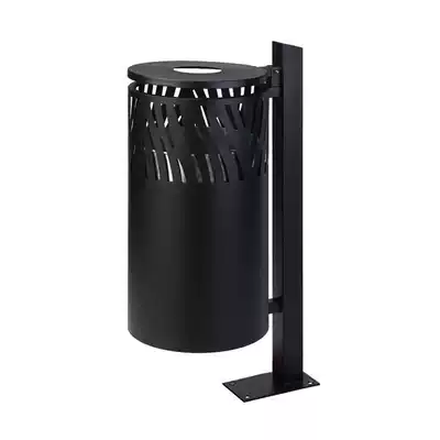 One-sided environmental protection recycling box Park school community outdoor trash can Municipal street cleaning storage bucket Peel bucket