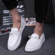 Bean Shoe men Summer 2020 new white Korean version 100 Lapped Personality Breathable Sloth Shoes Fast Hand Red Man Shoes